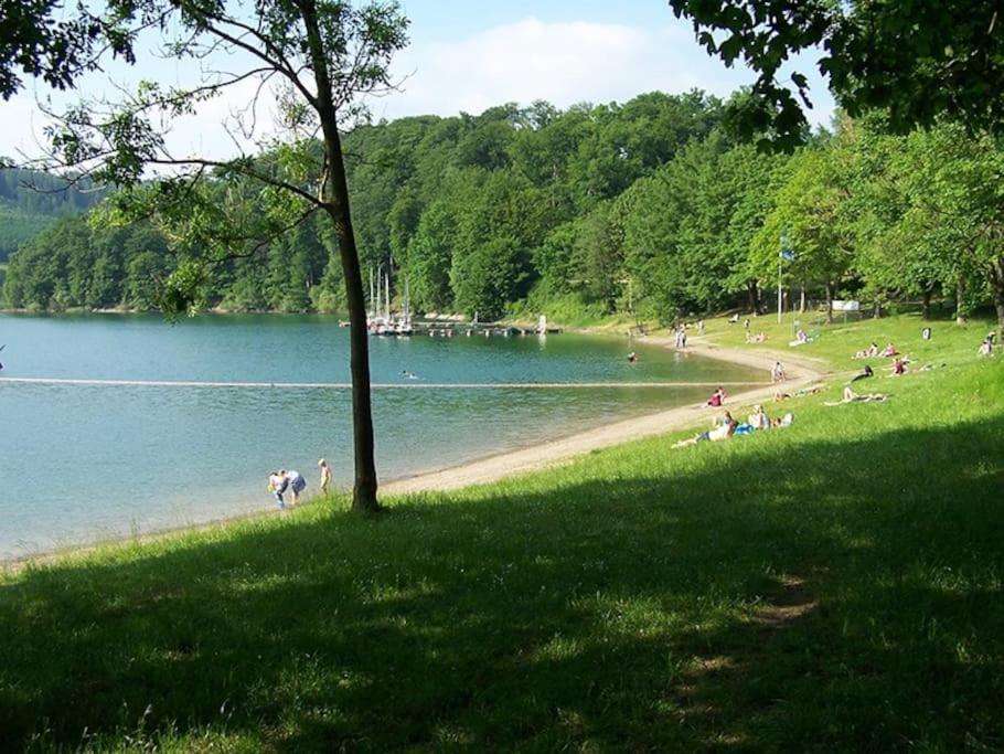 Ferienhaus Lena Im Sauerland Direkt Am Hennesee Meschede Eksteriør bilde