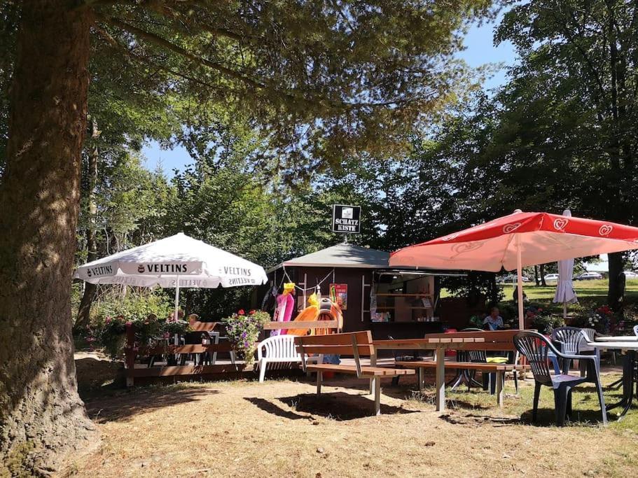 Ferienhaus Lena Im Sauerland Direkt Am Hennesee Meschede Eksteriør bilde