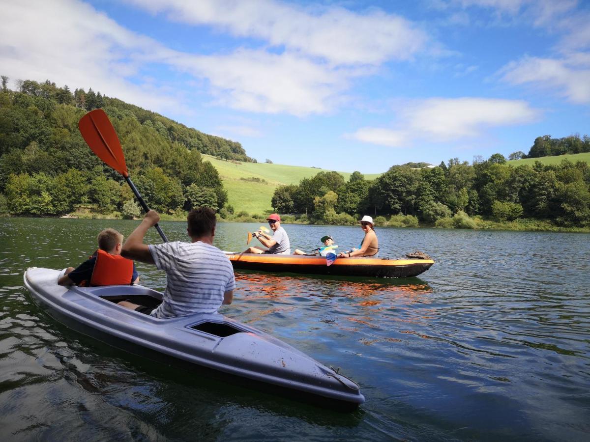 Ferienhaus Lena Im Sauerland Direkt Am Hennesee Meschede Eksteriør bilde